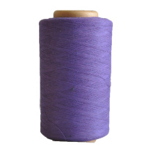 Purple blended yarn knitting fabric eco-friendly hilo de tejer multicolor yarn